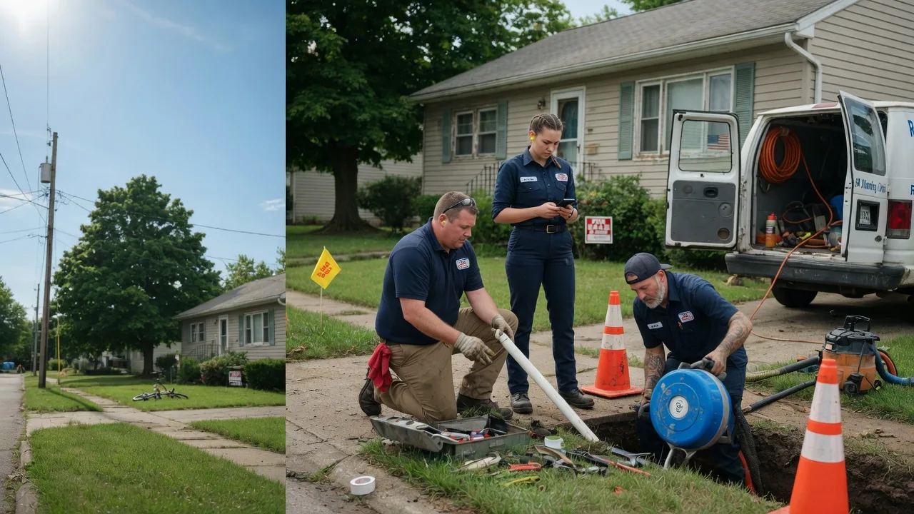 Sewer Line Repair in Foosland, IL near me